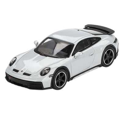 Mini GT 1:64 Porsche 911 Dakar – Ice Gray Metallic (LHD) Diecast Scale Model Car - Jaiman Toys