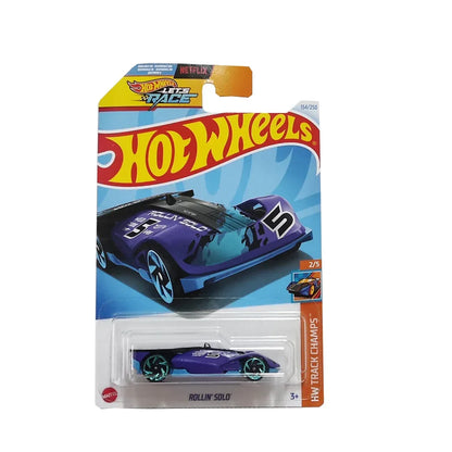 Hot Wheels 1:64 Scale 5-Car Set – '90 Acura NSX, Gordon Murray Automotive T.33 Green JJL44, Rollin' Solo Track Champs, KEI SWAP & Later Crater HYY55