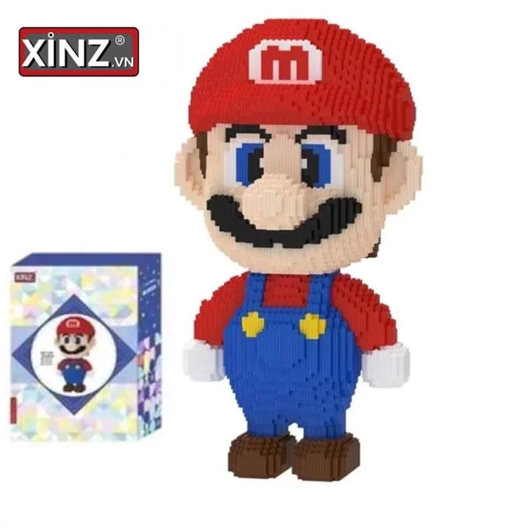XINZ Mario 3D Mosaic Constructor Building Set – 12224 Pieces – Jaiman Toys