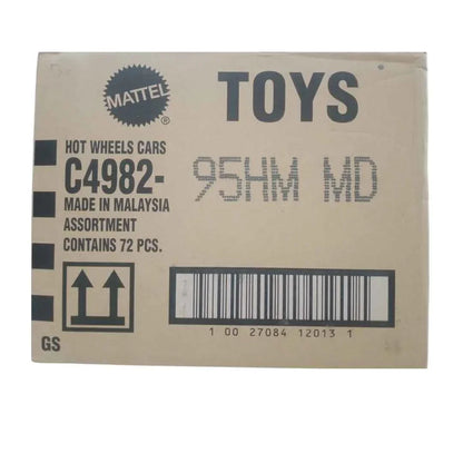 Hot Wheels 2025 Factory-Sealed Case M (95HM MD) – 72 Die-Cast Cars by Mattel (Brand New Box) - Jaiman Toys