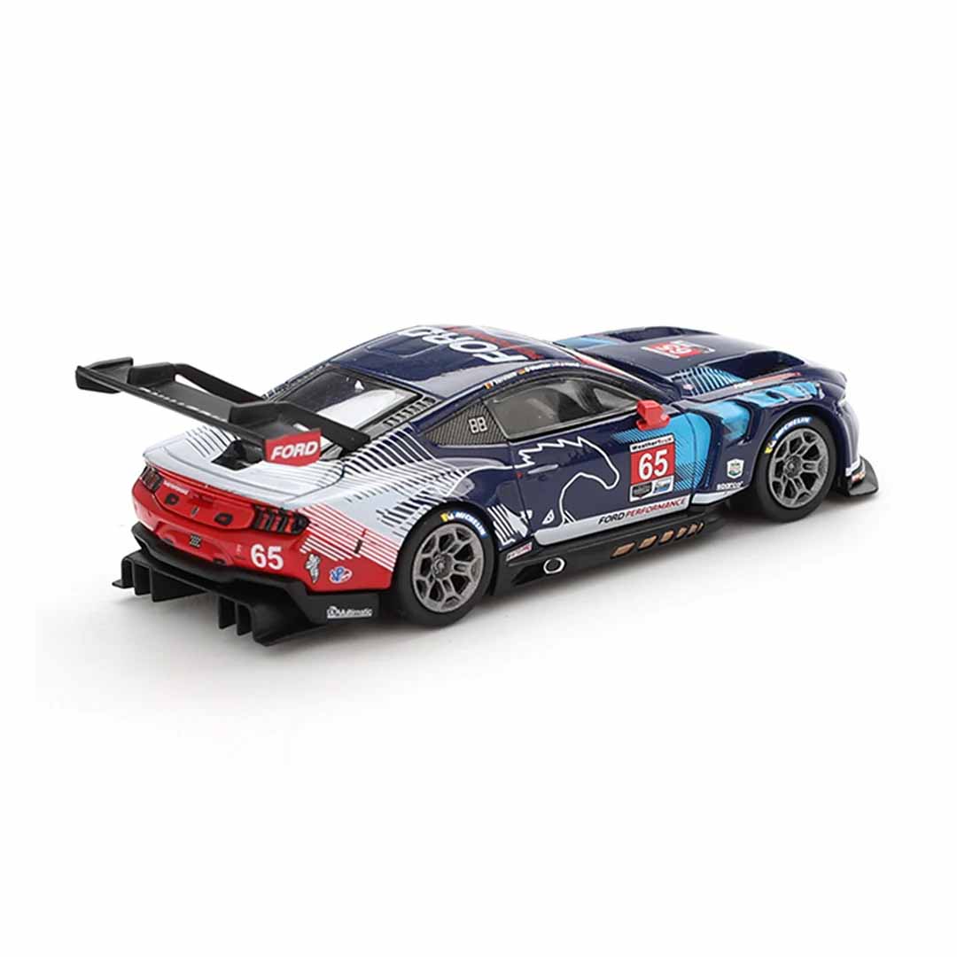 Mini GT 1/64 Ford Mustang GT3 #65 Ford Multimatic Motorsports 2024 IMSA Daytona 24 Hrs Diecast Scale Model Car