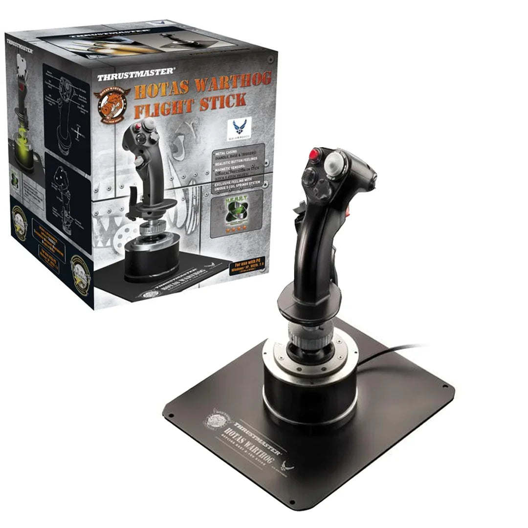 Thrustmaster HOTAS Warthog Flight Stick – Standalone Military-Grade Joystick for PC Flight Sims - Jaiman Toys