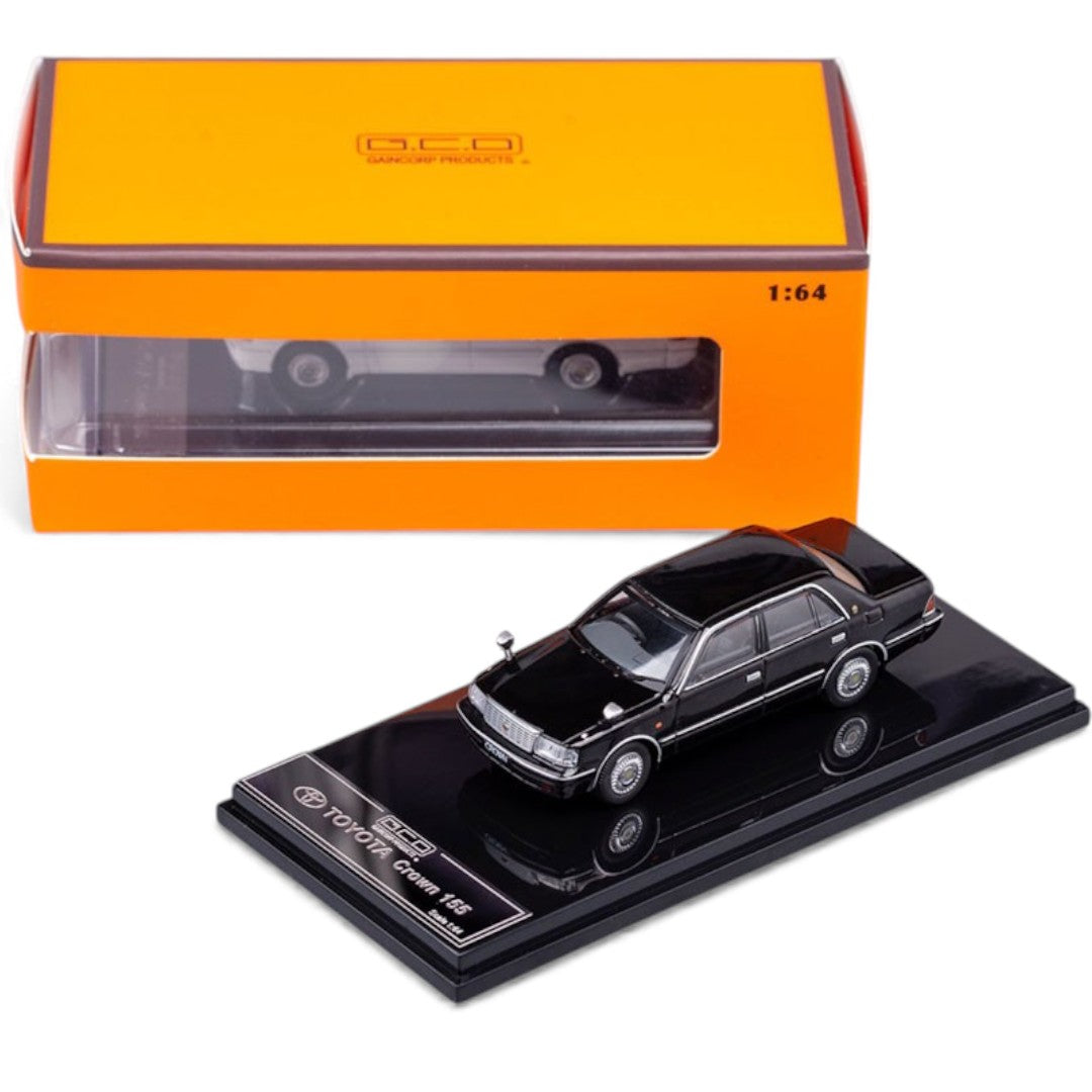 GCD 1:64 Toyota Crown JZS155 – RHD Black | Premium Diecast Model Car
