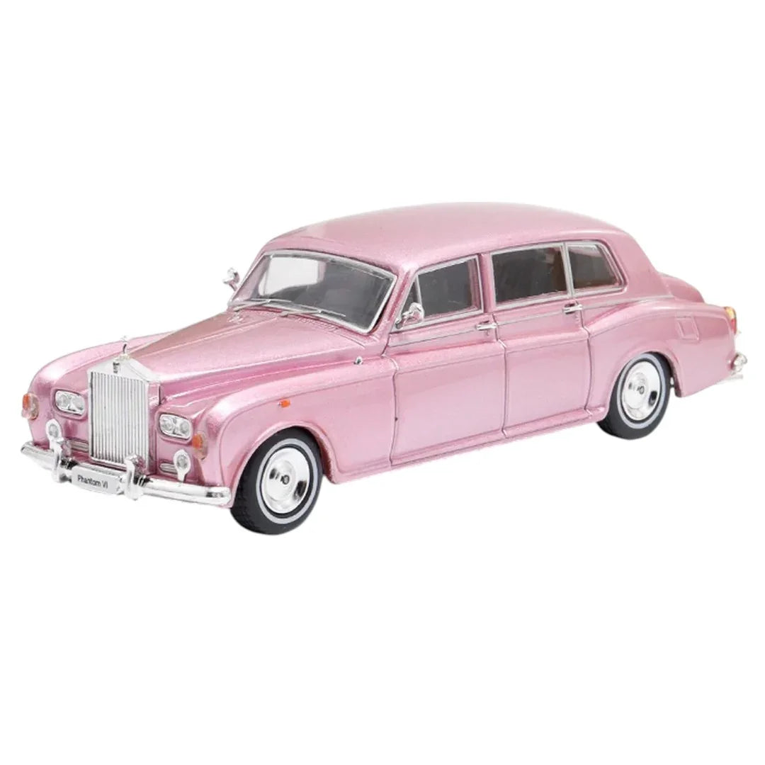 DOT x DCM 1/64 Scale Rolls-Royce Phantom VI Pearl Pink – Premium Diecast Car Model Collectible - Jaiman Toys