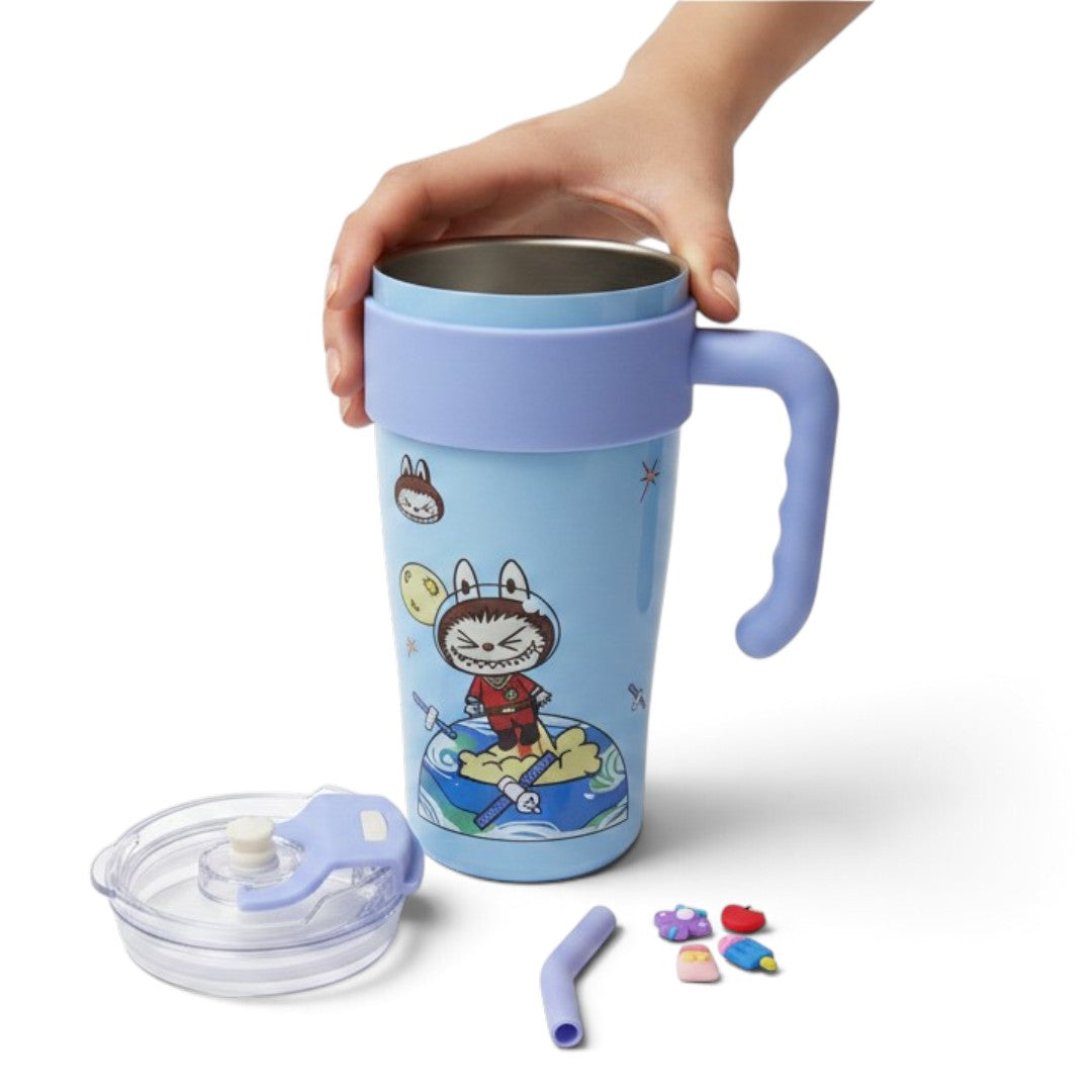 Nice Holiday Stainless Steel Cute Sipper Water Bottle – 860ml | Ideal for Office, Gym, & Travel