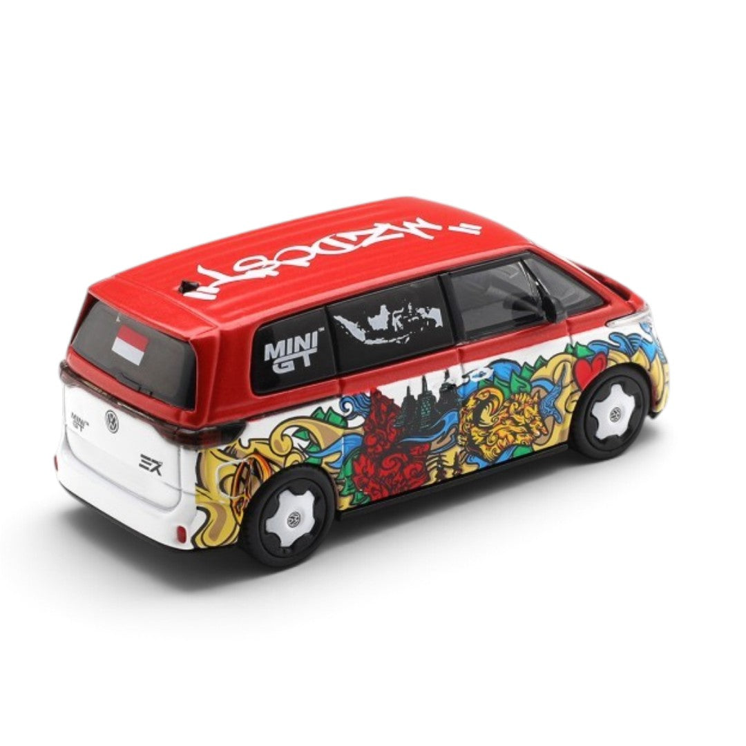 MINI GT 1:64 (Blister Pack) Volkswagen ID. Buzz Mizu Design Die-Cast Model Car – 1209