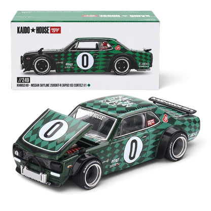MINI GT 1:64 KAIDO HOUSE Nissan Skyline 2000GT-R (KPGC10) Cortez V1 KHMG249 Die-Cast Model