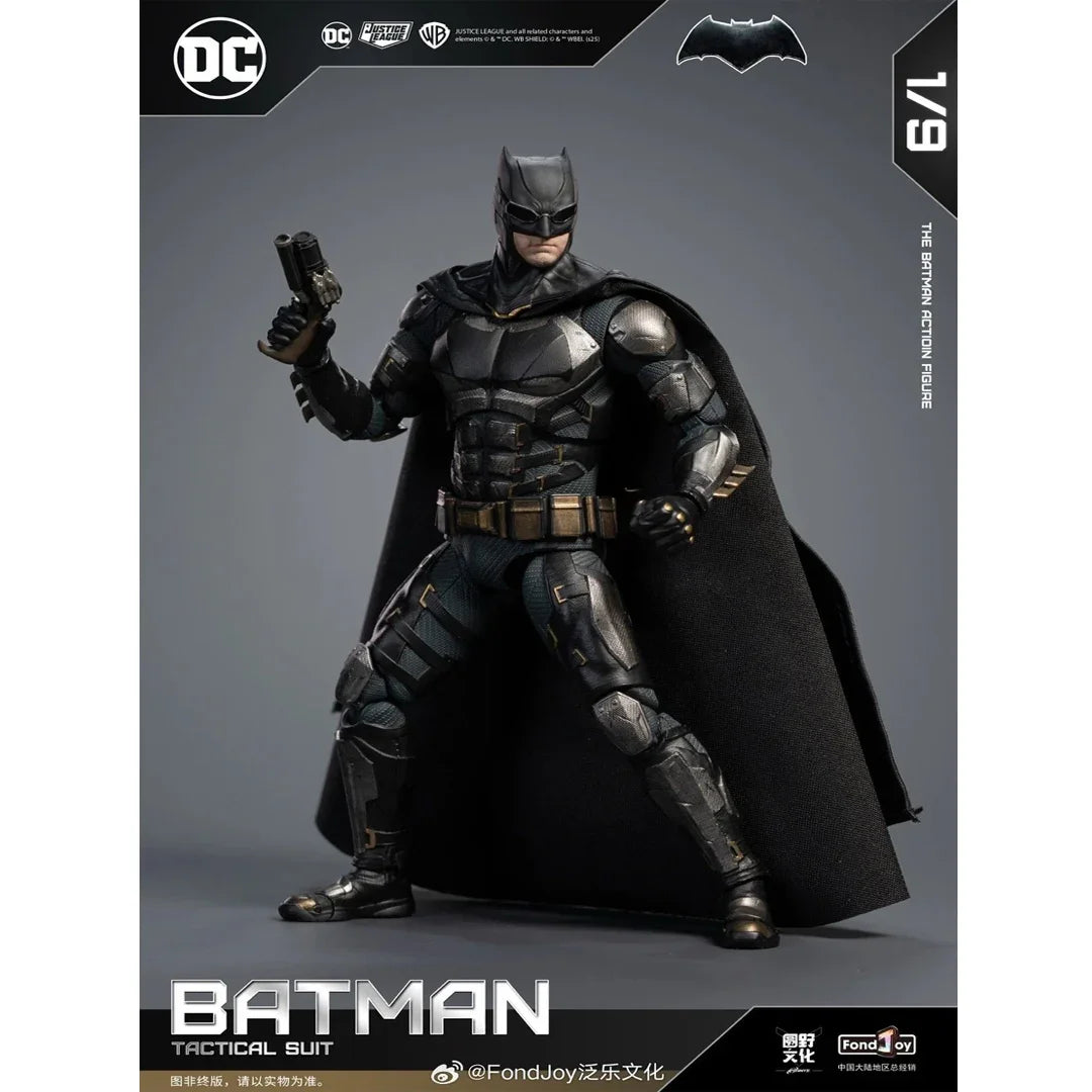 FondJoy Batman Tactical Suit – Ultimate Action Figure | 1/9 Scale DC Justice League Collectible Model - Jaiman Toys