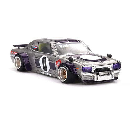 Mini GT 1/64 Nissan Skyline GT-R 2000GT-R (KPGC10) Kaido Works V1 Diecast Scale Model Car - Jaiman Toys