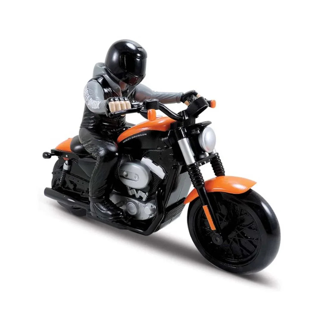 Maisto Tech RC Harley-Davidson XL 1200N Nightster – 1:6 Scale Radio Control Bike with Rider Figure - Jaiman Toys