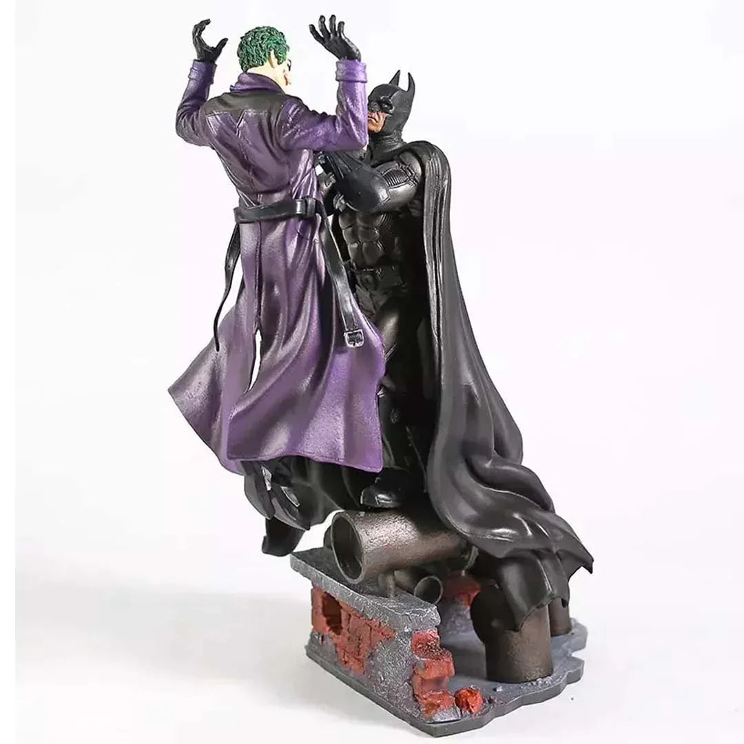 Batman vs The Joker Arkham City Showdown – 30cm Ultimate Action Figure, Premium Collector’s Statue | DC Comics Luxury Edition hw - Jaiman Toys