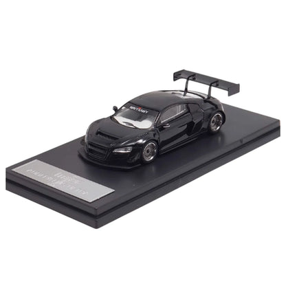 AUDI R8 LMS ULTRA BLACK 1/64 DIECAST MODEL CAR - Jaiman Toys