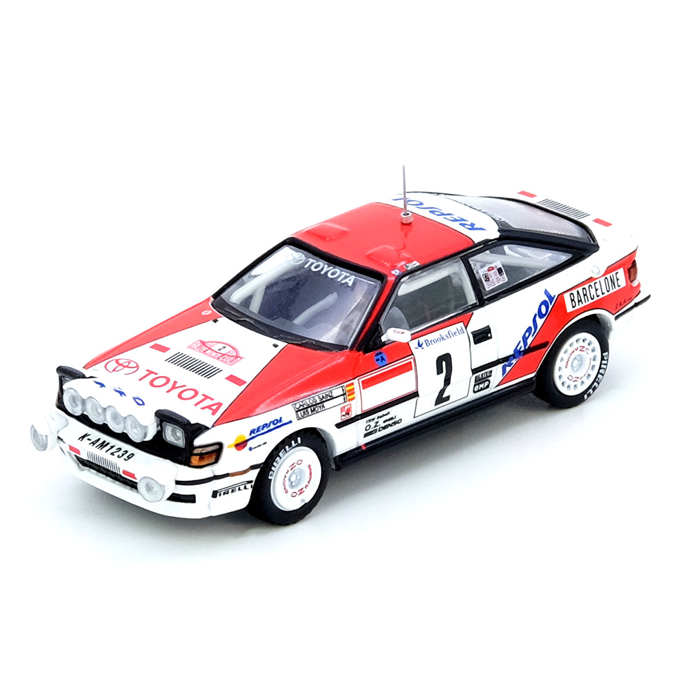 INNO64 Toyota Celica GT-Four ST165 Rally Monte Carlo 1991 Winner #2 1:64 Diecast Model Car