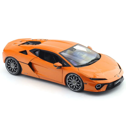 Bburago Lamborghini Temerario Orange 1:18 Diecast Model Car – Licensed Supercar Collectible Replica