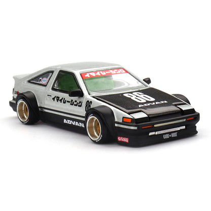 Kaido House x MINI GT 1:64 Scale Toyota Sprinter Trueno Kaido Street V2 #86 Die-Cast Model Car – KHMG218