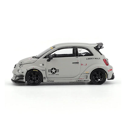 Mini GT 1:64 Duo Set LB WORKS Toyota GR Supra Red White + Abarth 595 Liberty Walk Fighters | Premium Diecast Collector Models
