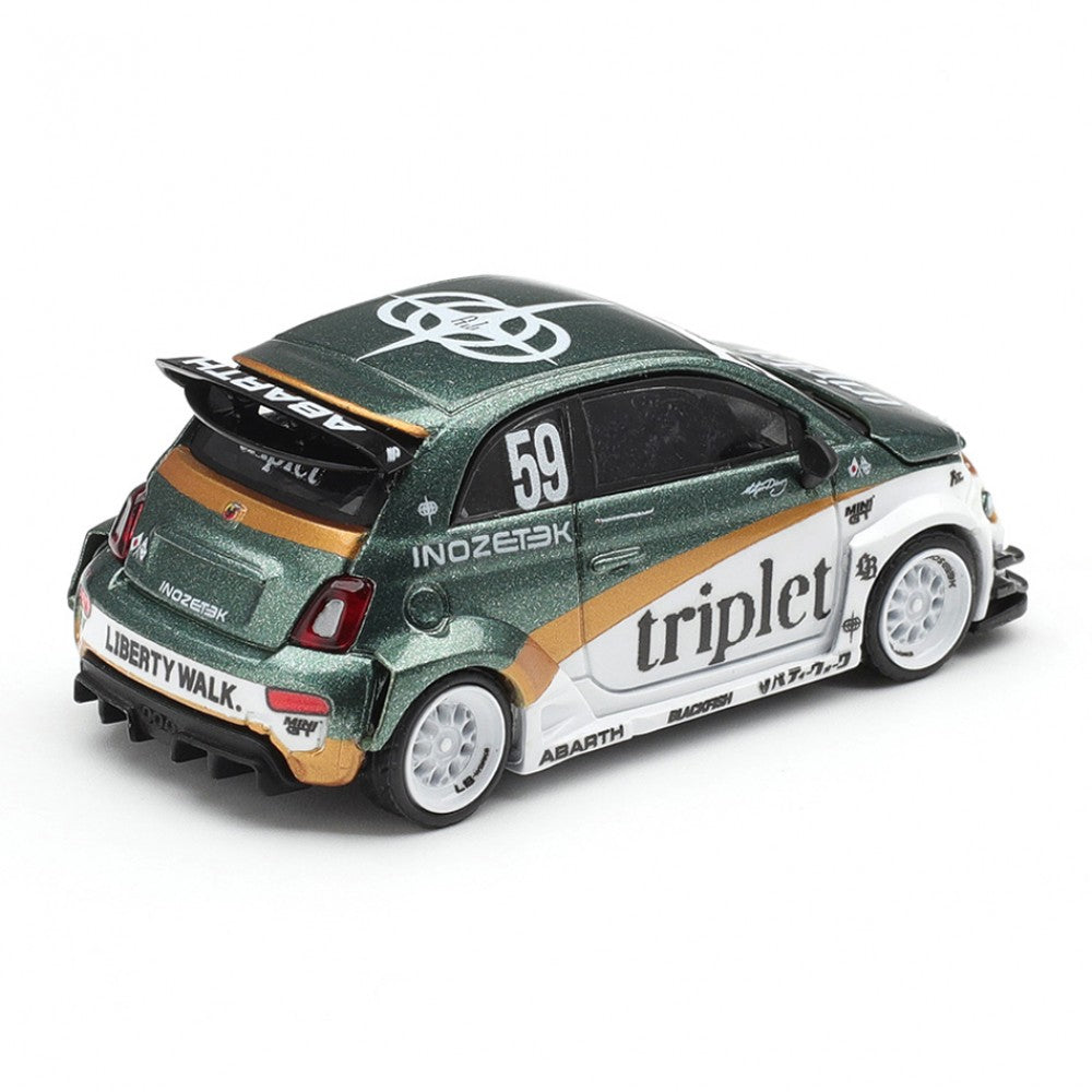 MINI GT 1:64 Scale Abarth 595 LB-WORKS TY Edition #59 Die-Cast Model Car