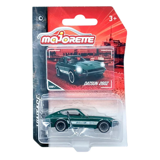 Majorette Street Cars Vintage Datsun 260Z - Green -Car Model