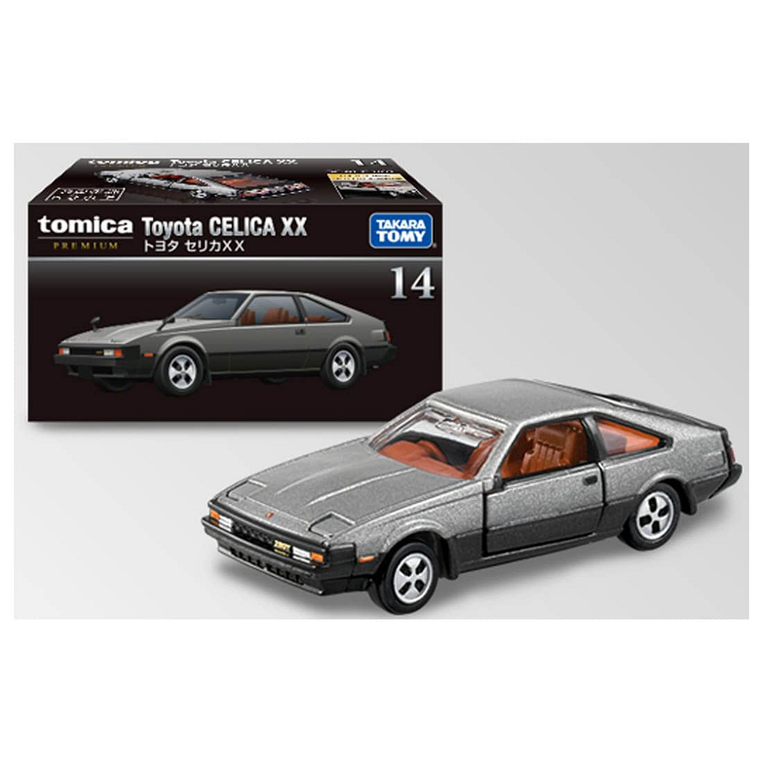 TOMICA PREMIUM 14 TOYOTA CELICA XX- TAKARA TOMY -Diecast Scale Model Car