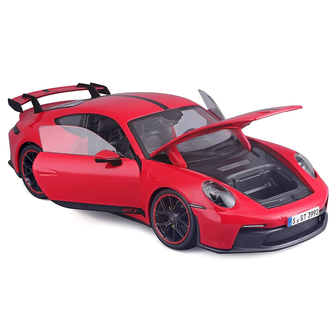 Maisto 1:18 Porsche 911 GT3 RS 2023 Red | Premium Edition Diecast Sports Car Collectible