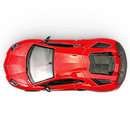 RMZ City 1:36 Lamborghini Aventador SV Coupe Diecast Car – Opening Doors, Pull Back Action (Red & Blue Variants)