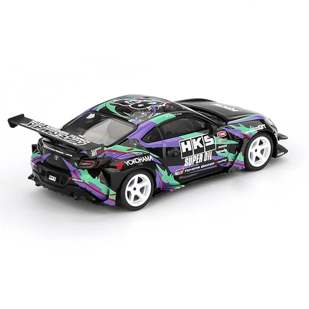 Mini GT 1:64 Toyota GR86 HKS TYPE R 2022 Tokyo Auto Salon RHD Diecast Model Car