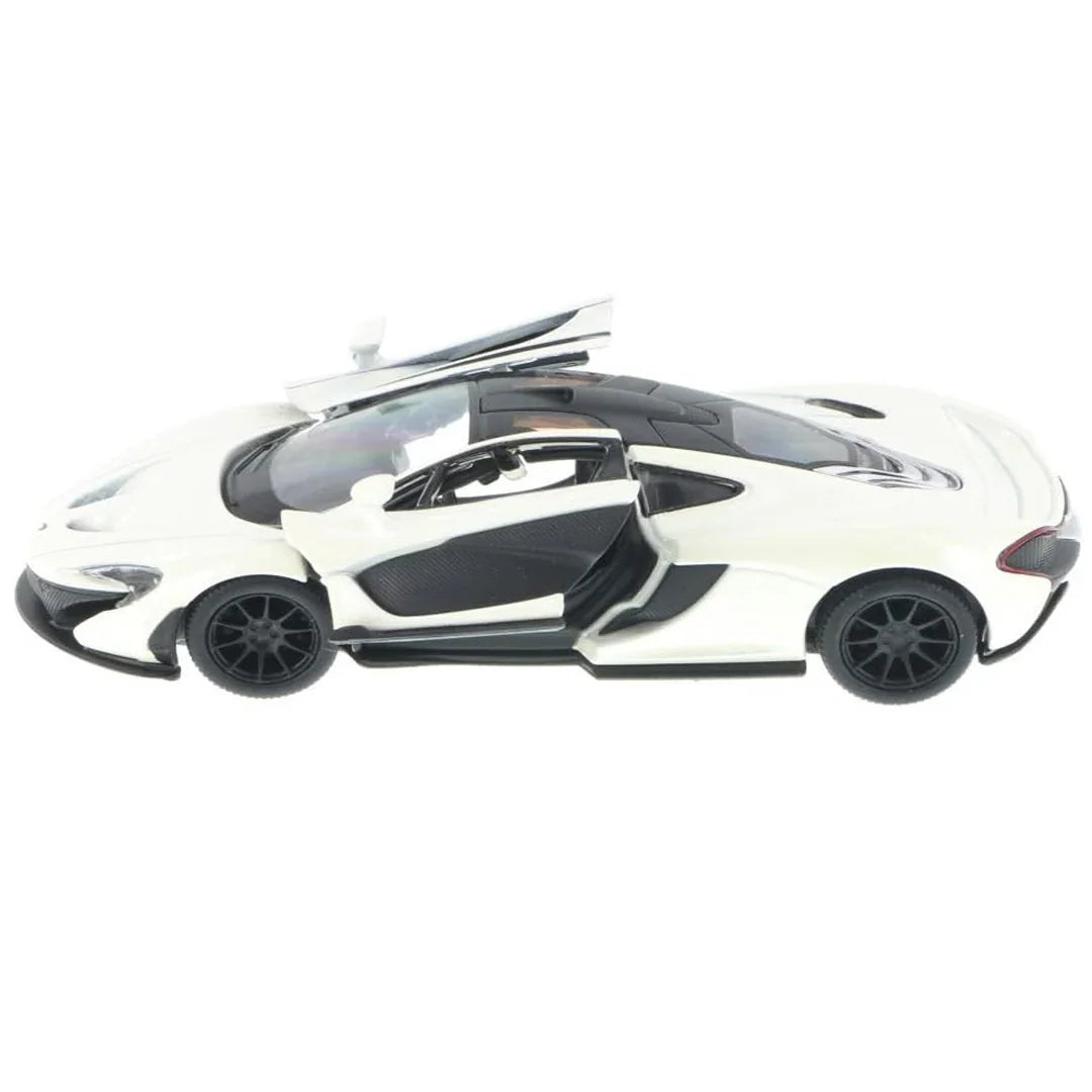 KiNSMART KT5393W McLaren P1 – 1:36 Scale Die-Cast Model Toy Car - White - Jaiman Toys