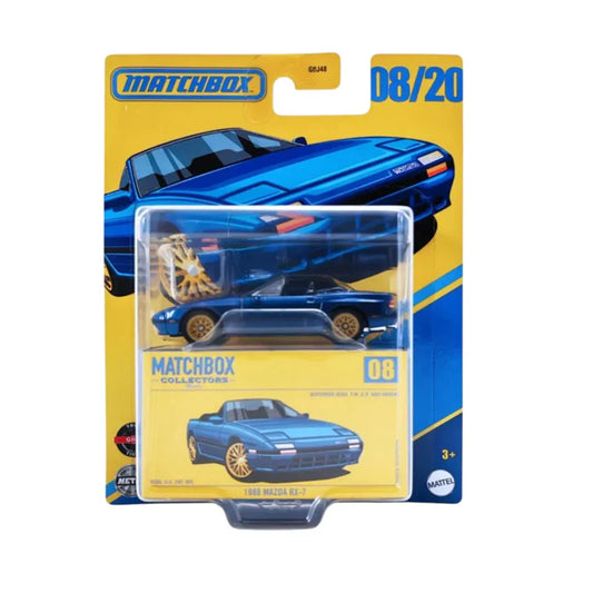 Matchbox Collectors 1988 Mazda RX-7 – 1:64 Scale Die-Cast (08/20) - Jaiman Toys