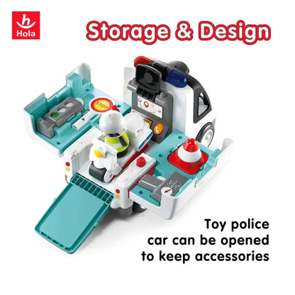 Hola Early Learning Police Car – Interactive Educational Toy for Toddlers - Jaiman Toys