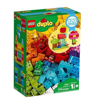 LEGO 10887 Duplo Creative Fun  (120 Pcs) – Educational Building Blocks Set for Preschool Kids