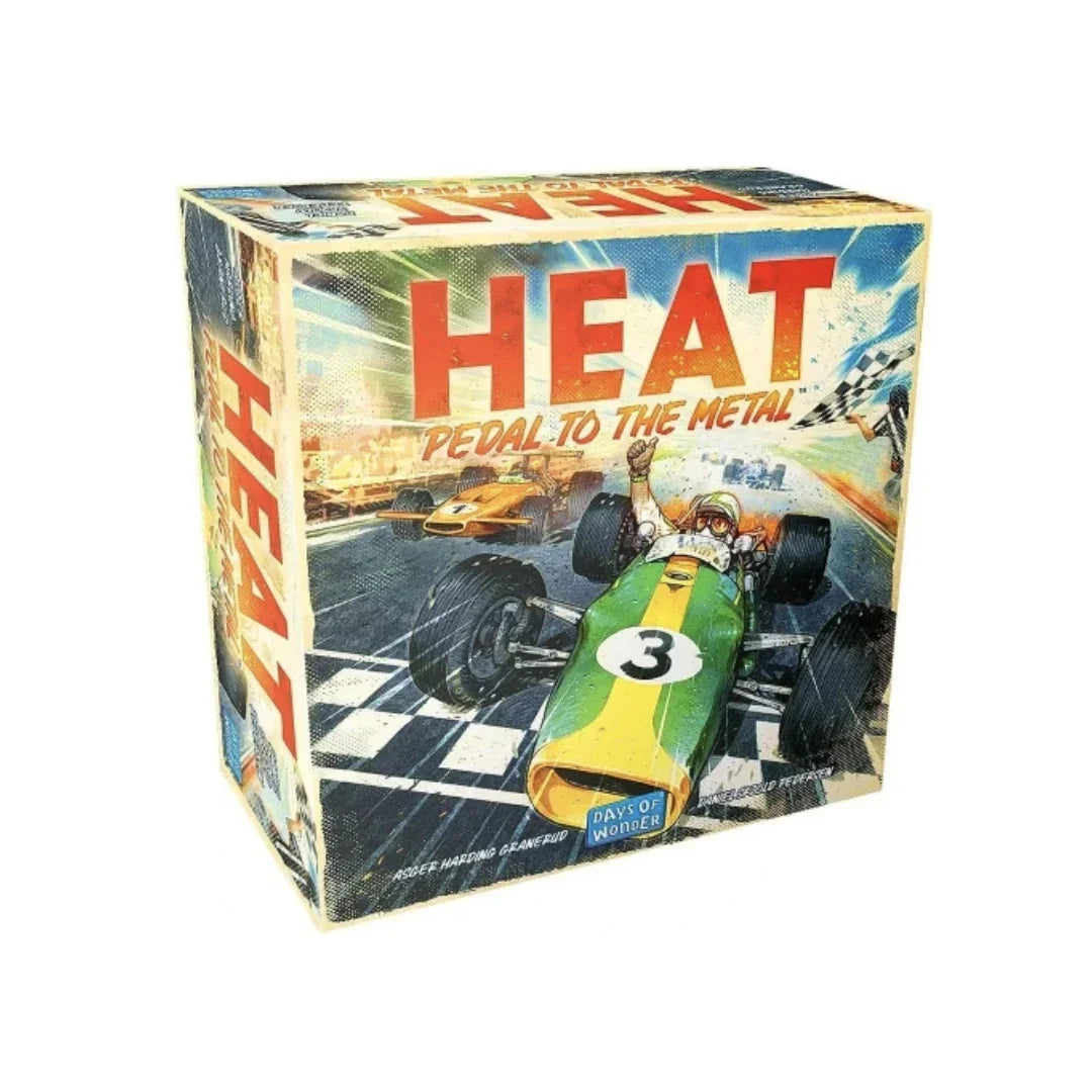 Heat: Pedal to the Metal Board Game – High-Speed Racing Strategy Game - Jaiman Toys