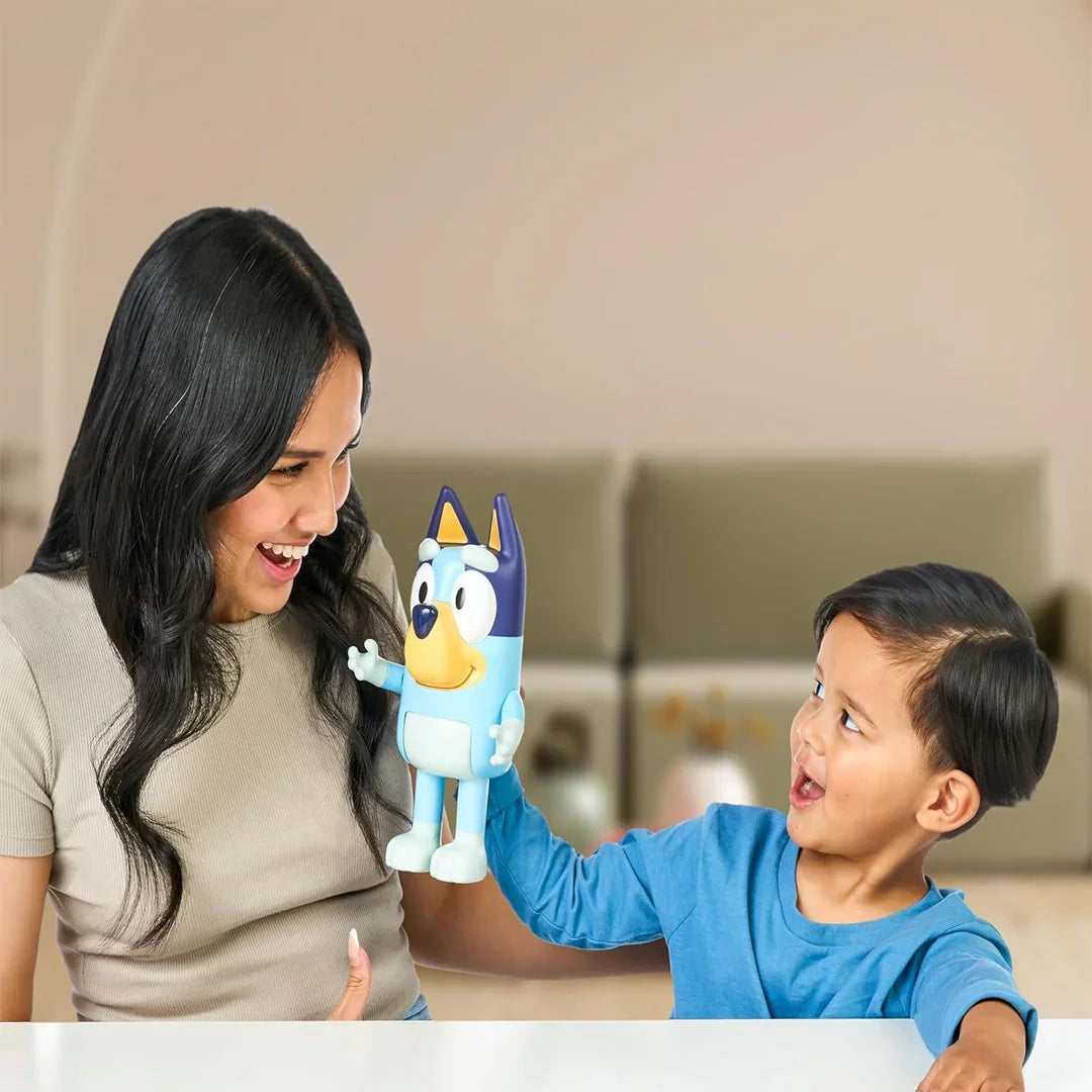 Best Friend Bluey – 30 cm Articulated Figure with Moving Arms & Body - Jaiman Toys