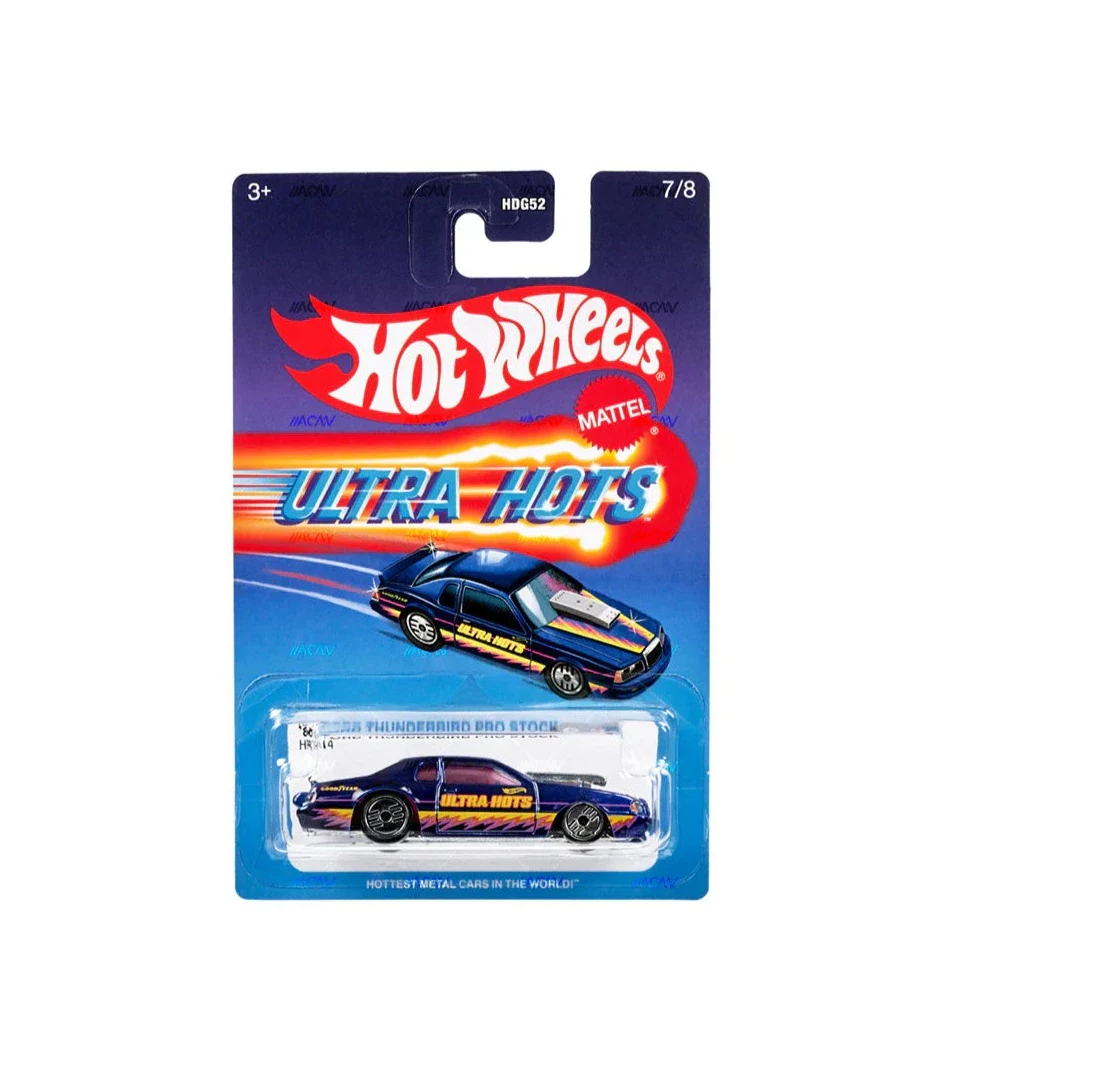 Hot Wheels Ultra Hot Car- 86 FORD THUNDERBIRD PRO STOCK - HDG52