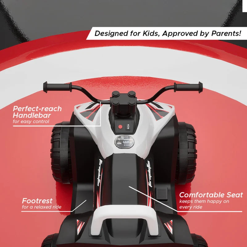 Emotorad Formula Fun Turbo Trek ATV (White)