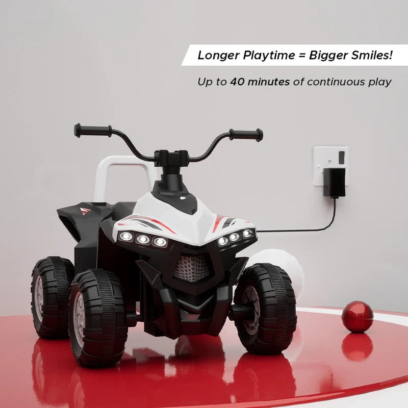 Emotorad Formula Fun Turbo Trek ATV (White)
