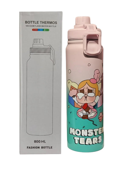Bottle Thermos Fashion Bottle Vacuum Flask Water Bottle" With An 800ml Capacity, Designed To Keep Liquids Hot Or Cold - Jaiman Toys