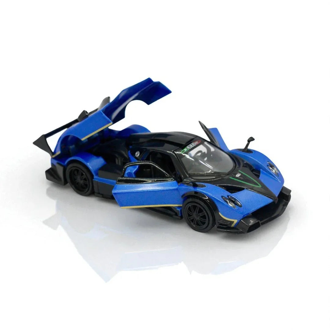 RMZ Hobby 1:32 Pagani Zonda R Die-Cast Model Car – Blue with