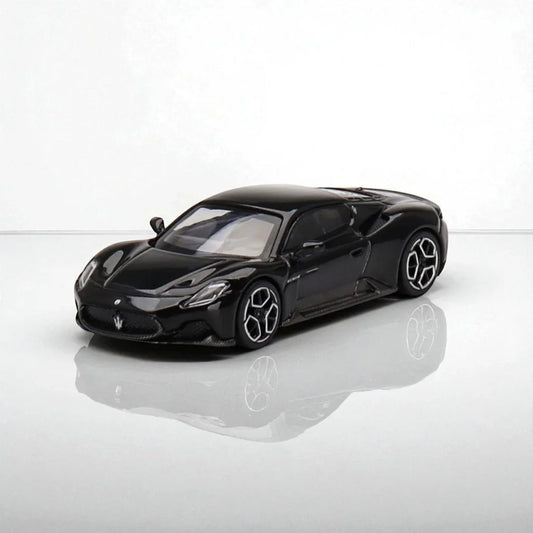 RMZ Hobby 1:32 Maserati MC20 Die-Cast Model Car – Black with Openable Doors, Pull-Back Action, Light & Sound (664982) - Jaiman Toys