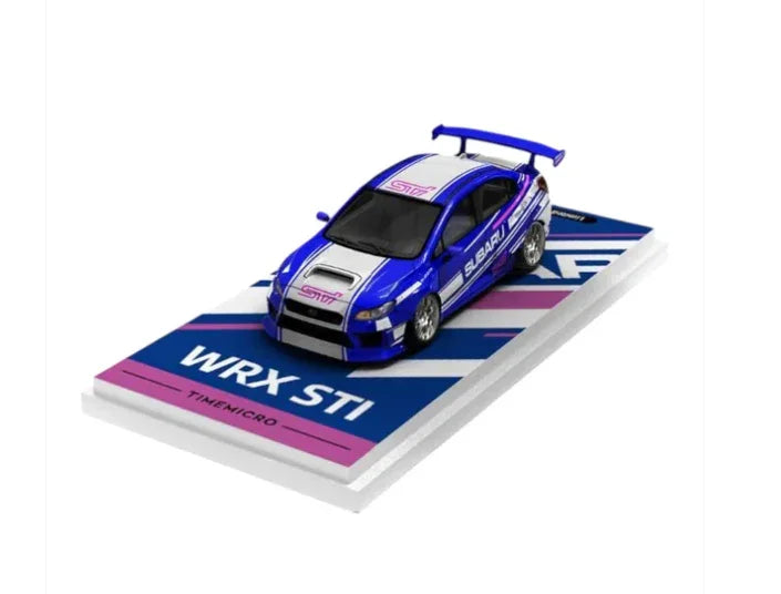 Time Micro Subaru WRX STI 1:64 Scale Diecasr Car Model - Jaiman Toys