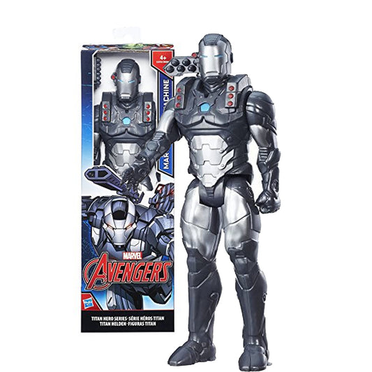 Marvel Avengers Titan Hero Figure War Machine – 12-Inch Action Figure