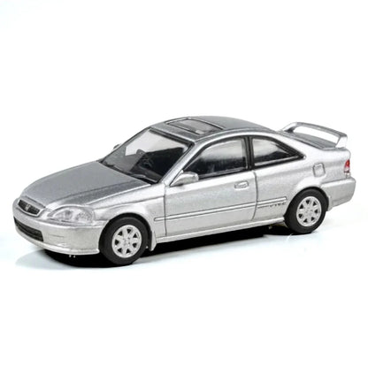 Para64 – 1999 Honda Civic Si EM1 Vogue Silver Metallic | 1:64 Scale Diecast Car