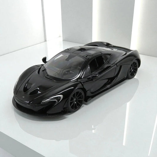 Rastar 1:24 McLaren P1 Die-Cast Model – Black| Openable Doors (56700) - Jaiman Toys