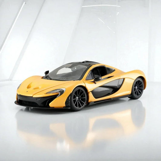 Rastar 1:24 McLaren P1 Die-Cast Model – Yellow | Openable Doors (56700) - Jaiman Toys