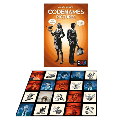 Czech Games Edition - Codenames Pictures Game (2 -8 Players), Ages 10+