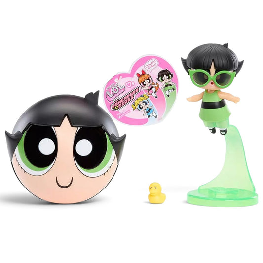 L.O.L. Surprise! Loves The Powerpuff Girls Tots Buttercup Character Ball with Mini Doll, Accessories