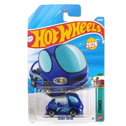 Hot Wheels 5-Car Set 1:64 Scale – McLaren F1, 1978 Dodge Li'l Red Express Truck, Deora II, Quick Bite & '67 Lotus Type 49