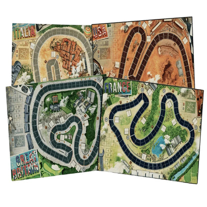 Heat: Pedal to the Metal Board Game – High-Speed Racing Strategy Game - Jaiman Toys