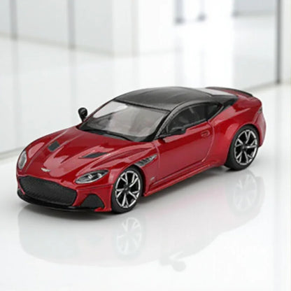 Mini GT 1065 Aston Martin DBS Hyper Red RHD Diecast Model Car