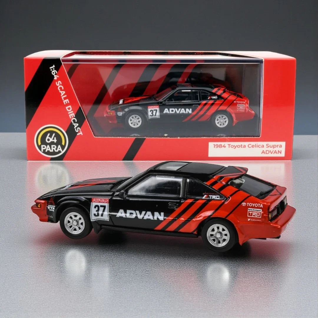 PARA64 1:64 Toyota Celica Supra ADVAN 1984 LHD Diecast Car By Paragon