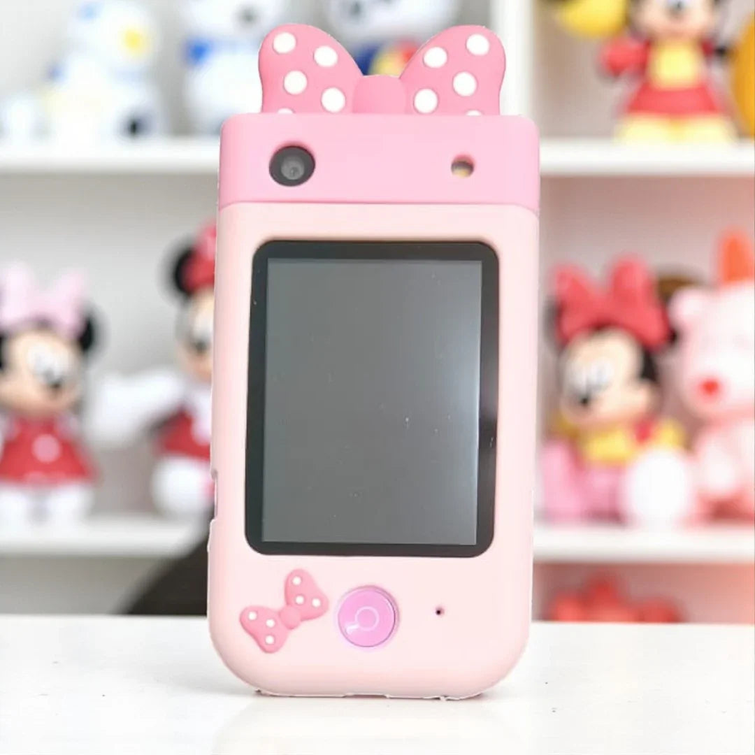 Disney Minnie  Kids Smartphone Toy – Pink, 2.8” Touchscreen & Rotatable Camera